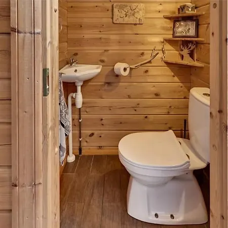 Lodge Rustieke Finse Retreat Met Houtkachel En Bar, Aan Bos En Strand! Hulshorst